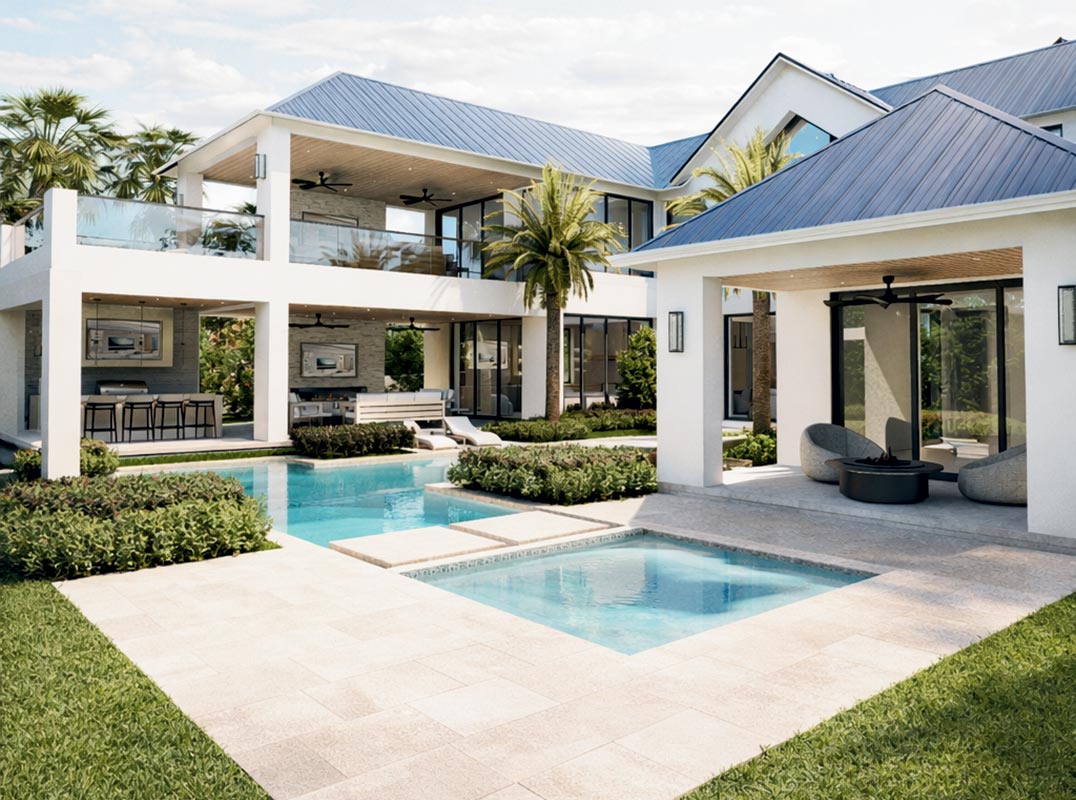 Brand New Coastal Farmhouse Home with Beach Access by Bella Homes